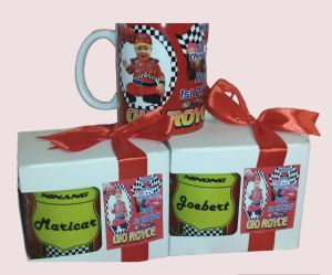 Personalized mug with free A4 size sintra Board for Celebrant