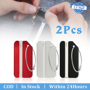 2pcs Aluminum Luggage Tags Luggage Tag for Travel Luggage Baggage Identifier by Ovener