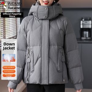 TUCANO | Warm Insulated Short Down Jacket With Hood