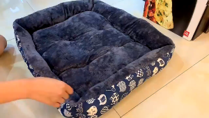Dog Bed Pet Cat Washable Cotton Cushion Sleeping Bed Dog Bed Washable Large Dog Bed