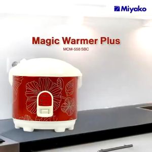 Magic Com Miyako MCM 558 SBC Anti Lengket (2 Liter) / Rice Cooker Miyako Nanoal MCM558SBC