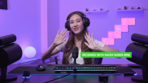 Razer Mini Microphone Portable Seiren Mic Ultra-compact Mic Portable Streaming Microphone