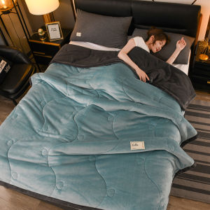 3-Layer Winter Blanket Lamb Wool