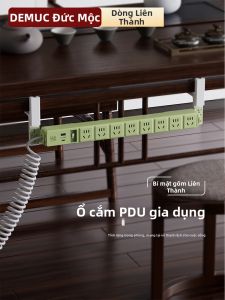 DEMU | Ổ Cắm Điện Sạc Nhanh Cho Máy Tính Tại Nhà Kiểu Không Dây