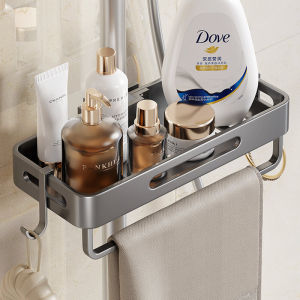 ชั้นวางฝักบัวอาบน้ำชั้นวางฝักบัวในห้องน้ำแบบไม่เจาะรู