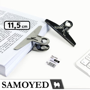Klip / Penjepit / Jepitan Kertas / Paper / Bulldog Clip 115 mm Samoyed BLCL-L115