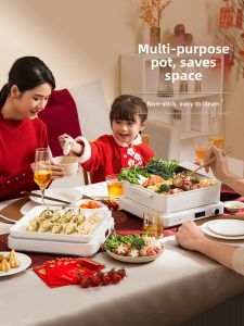 Whole Area Heating Multifunctional Electric Cooker