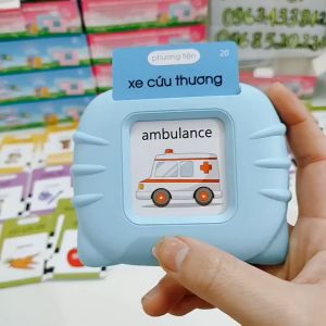 Máy Đọc Thẻ Thông Minh Song Ngữ Anh Việt Cho Bé Flashcard Học Tiếng Anh 510 Từ 224 Từ Vựng Đồ Chơi Giáo Dục Trẻ Em