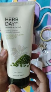 Herb Day 365 Master Blending Facial Foaming Cleanser Mungbean & Mugwort