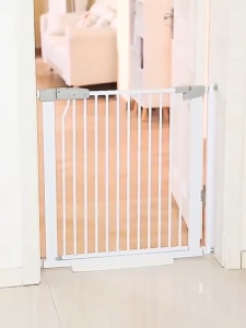 🔥🔥🔥 Auto Close Safety Gate Adjustable Pet Safety Gate Infant Kids Pet Dog Cat Fence Stair Gate