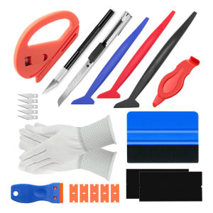 Profession Car Vinyl Wrap Applicator Tool Kit Film Squeegee Foils Tool Set Wrap Knife Vinyl Spatula Tinting Kit Covering Tools