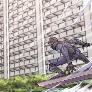 钢铁英雄 【“超能力” 科学知识性 正义英雄漫画 】