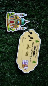 Hang tag lebaran selamat hari raya idul fitri