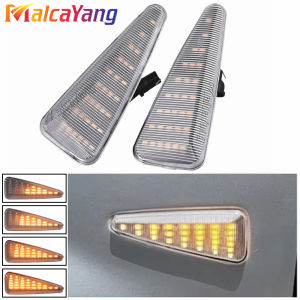 Dynamic LED Side Marker Light Turn Signal Blinker Lamp 2 Kinds For Dacia Logan Sandero I For Renault Stepway Thalia 2008-2011