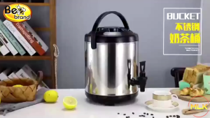 MLK Water Dispenser Keep Hot Cold Thermos Tong Air Tahan Sejuk Panas Insulated Barrel Coffee MilkTea