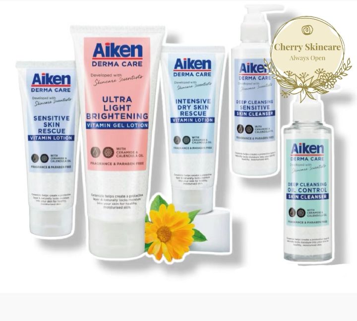 Aiken Derma Care Ultra Light Brightening Vitamin Gel Lotion 100g