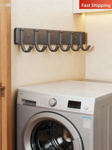 Wall Mounted No-drilling Hooks Door & Bathroom