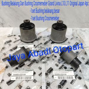 Bushing Cross Member Dan Bushing Belakang Grand Livina L11 L10 4pc OEM