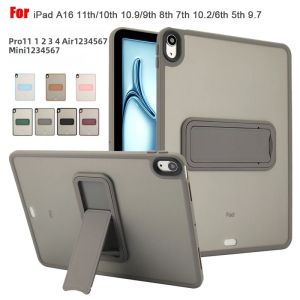 Vỏ iPad Đa Năng Cho 5th 6th 7th 8th 9th 10th Gen 9.7" 10.2" Air 4 Air 5 11 Pro 11 Mini 4 5 6 7 - PC+TPU Chân Đế Chống Sốc Chống Nước
