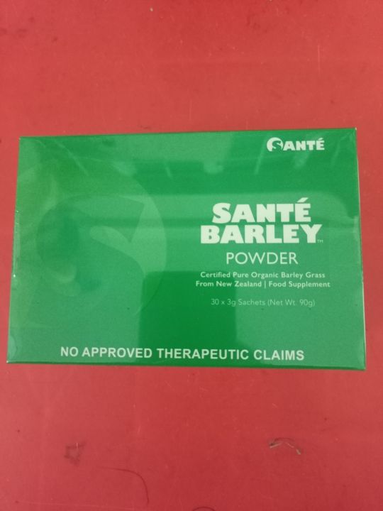 Sante Barley powder new packaging Lazada PH