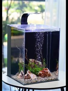 Fish Tank Set Aquarium Water Tank Aquarium Tank Fish Tank Full Set Table Top Fish Tank Set Aquarium Small Household Fish Tank Ultra-Clear Glass Aquarium Lazy Office Desktop
