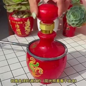 Glass Bottle Wine Burning Bottle beer bottle Scalding Bottle Iron Ring Professional Cutting Tool