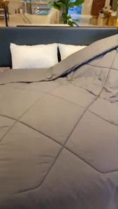 ผ้านวม ผ้าห่ม ผ้าห่มนวมสีพื้น ผ้าห่มนวม ผ้านวมหนานู่ คอมฟู คอมฟูสีพื้น