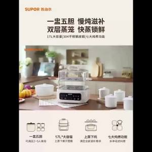 Electric Steamer For Food Food Steamer Cooker Electric Food Steamers Steamed and Stewed Porridge Reservation