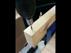 5pcs countersink drill bit set screw wood working 3-6mm tool chamfer Cordless step drill bit for metal woodworking