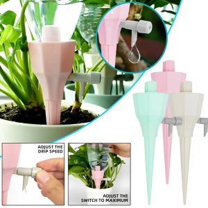 3pcs Automatic Plant Watering Head Drip Irrigation Watering Plants the Wearable Head Can be Used with All Kinds of Drinking Water Bottles