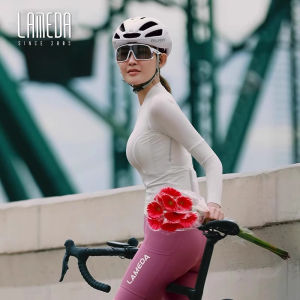 LAMEDA Cycling Jersey Women Long Sleeves UPF50+ Sun Protection Breathable High Elastic Spring Summer Professional Bicycle Top Clothing With Pockets MTB Road Bike Apparel