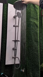 ชุดฝักบัวอาบน้ำเรนชาวเวอร์ ครบชุด พร้อมติดตั้ง วัสดุดีไม่ต้องกลัวแตก ทันสมัย แถมฟรีวาล์วน้ำ