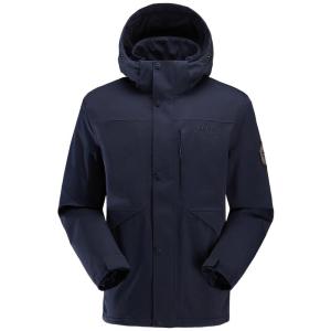 Jeep | Jeep Mens Thickened Fleece Jacket Waterproof Breathable Windproof Outdoor Climbing Suit Tibet Exploration Anti-cold Windbreaker