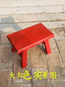 Childrens Dance Stool Real Wood Low Stool Shoe Changing Stool Square Stool Props Footrest Stool Economic Type Home Furniture