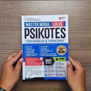 Buku PSIKOTES - Master Modul Psikotes Terlengkap & Terakurat