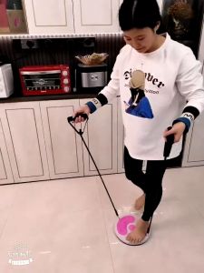 เครื่องออกกําลังกาย เมื่อ บิด หมุนได้ อุปกรณ์ออกกําลังกาย จานทวิสต์ กระชับเอว ต้นขา สะโพก จานทวิสต์ 100kg