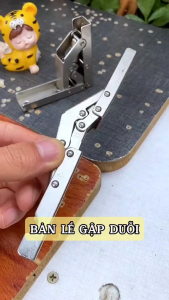 Bản lề gập mở thủy lực chân bàn ghế 90/180 độ -CTG