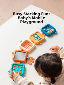 Borledor | Montessori Educational Busy Board Mirror Intellectual Toy for Babies