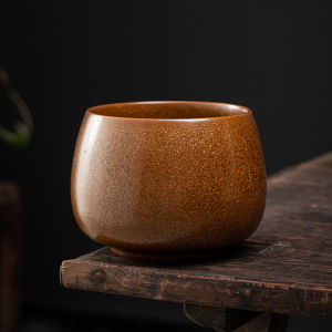 Ceramic Tea Washing Pot High End Tea Wastebasket Ashtray Tea Accessories Jianshui Small And Large Water Basin Drainage Bucket