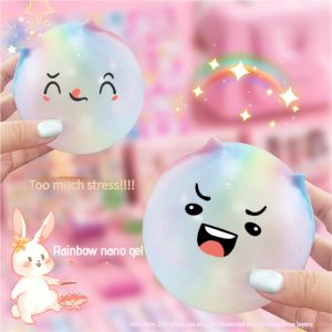 Rainbow Bubble Nano Tape Bubbls Kit Squishy Kits Bloonies Plastic Bubbles Rainbow Balloons Bulk Bubbles