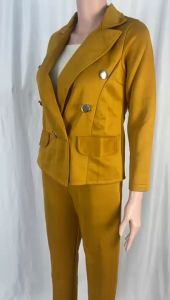 Set Cara-87 Stelan blazer scuba tebal premium realpic no inner fit to XL+ LD 100-135 LP118 PJG 90