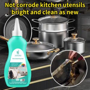 Mild Clean Not Hurt Pot Remover Pan Cleaner Remove Stain Rust Scale Gel Pot Bottom Black Remover Heavy Oil Stains Iron Pan Polishing Cleaner