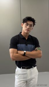 Áo polo tay ngắn AKUBA form slimfit vừa vặn chất cá sấu kép dày dặn | 01JP1076