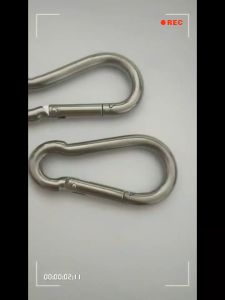 Homehub Snap Hook 304 Stainless Steel Carabiner metal Hook Spring Outdoors Sport Clip M5 M6