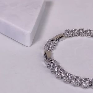 Her Jewellery Princess Bracelet - Luxury Crystal Embellishments plated with 18K Gold