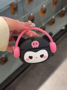 Cute 3D Cartoon Hello Kitty Kuromi My Melody Case For AirPods 1 2 3 4 Pro Pro 2 Pro 3 Silicone Earphone Cute Accessories Cover