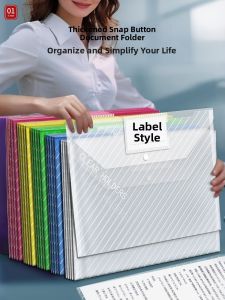 Translucent A4 Document Storage Bag
