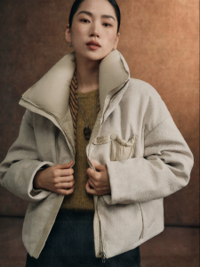 SUSHE | Retro Casual Double-sided Warmth Down Jacket