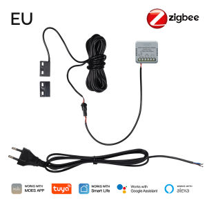 MOES | MOES Tuya Zigbee Garage Door Controller Module Smart Home Real-time Notifcation App Remote Control Works With Alexa Google Home