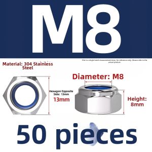 TIANZHUOJINSHU | Stainless Steel Lock Nut